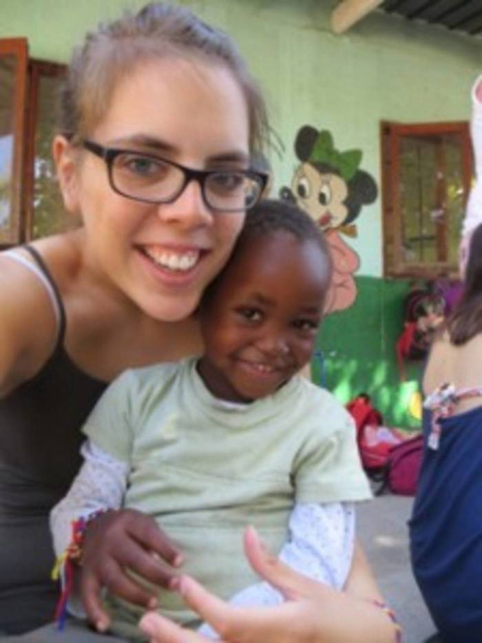 Kinder betreuen in Südafrika