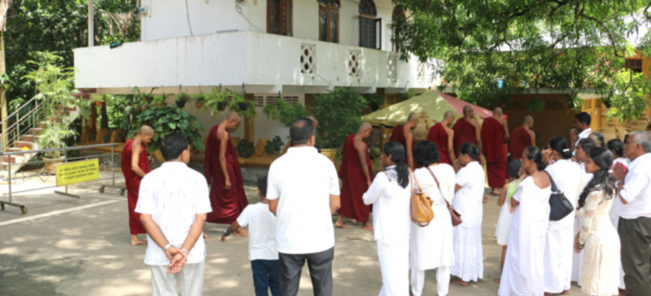 Kloster in Sri Lanka