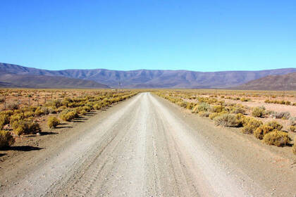 Fahrt in die Halbwüste Karoo