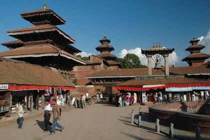 Nepals Hauptstadt Kathmandu