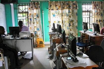 Computer Volunteer Afrika