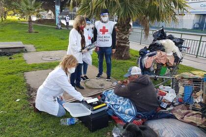 Volunteering beim roten Kreuz in Chile