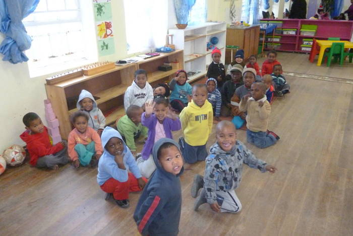 Kinder betreuen in Kapstadt