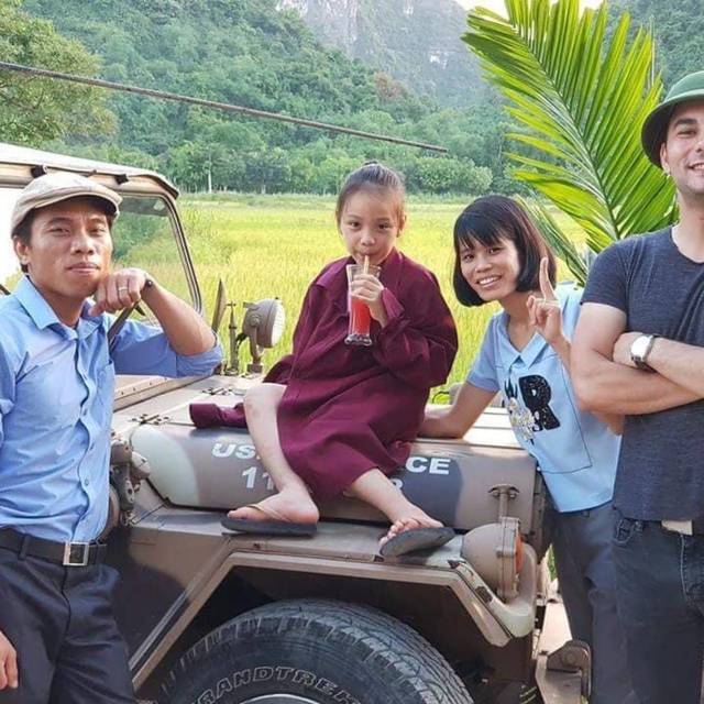 Portrait Team in der Provinz Ninh Binh, Vietnam 