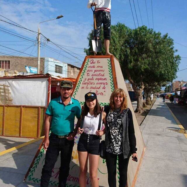 Portrait Team in Lambayeque, Peru