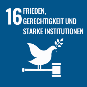 Nachhaltigkeitsziel 16 - Frieden, Gerechtigkeit und starke Innovationen