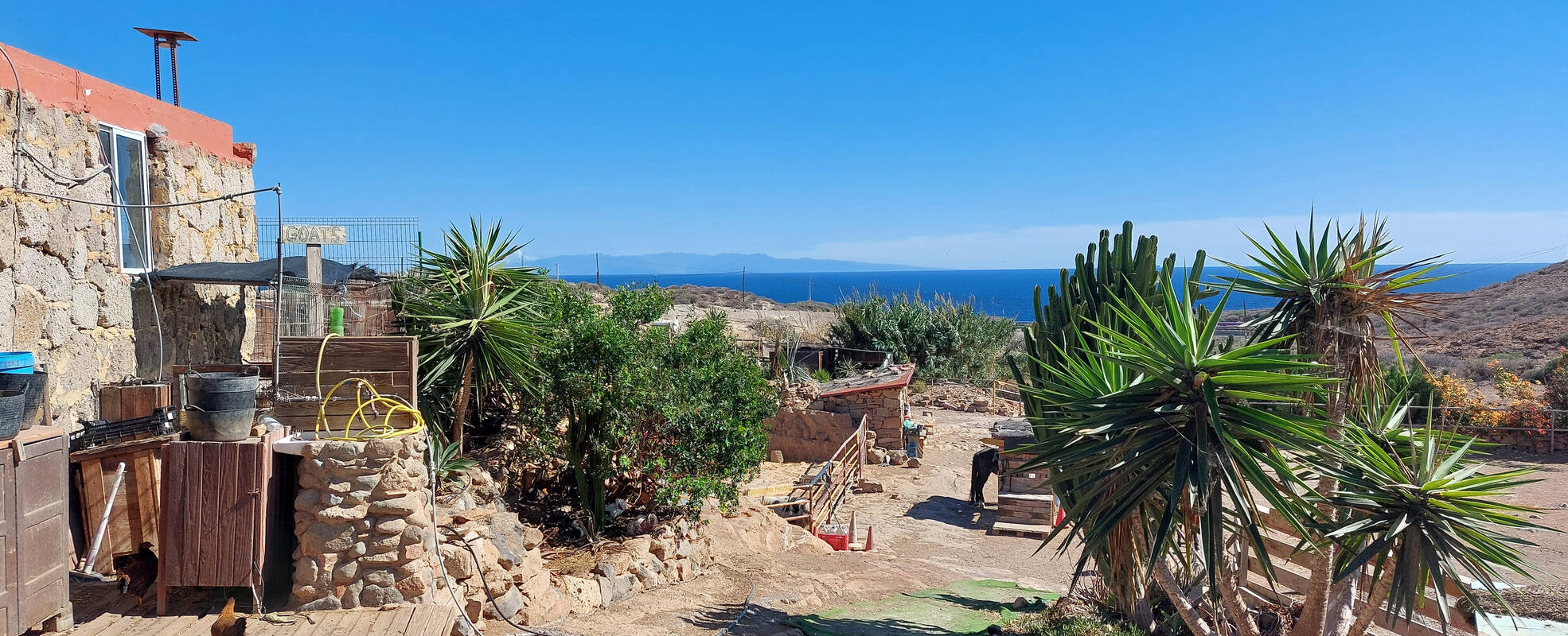 Ausblick aufs Meer Teneriffa