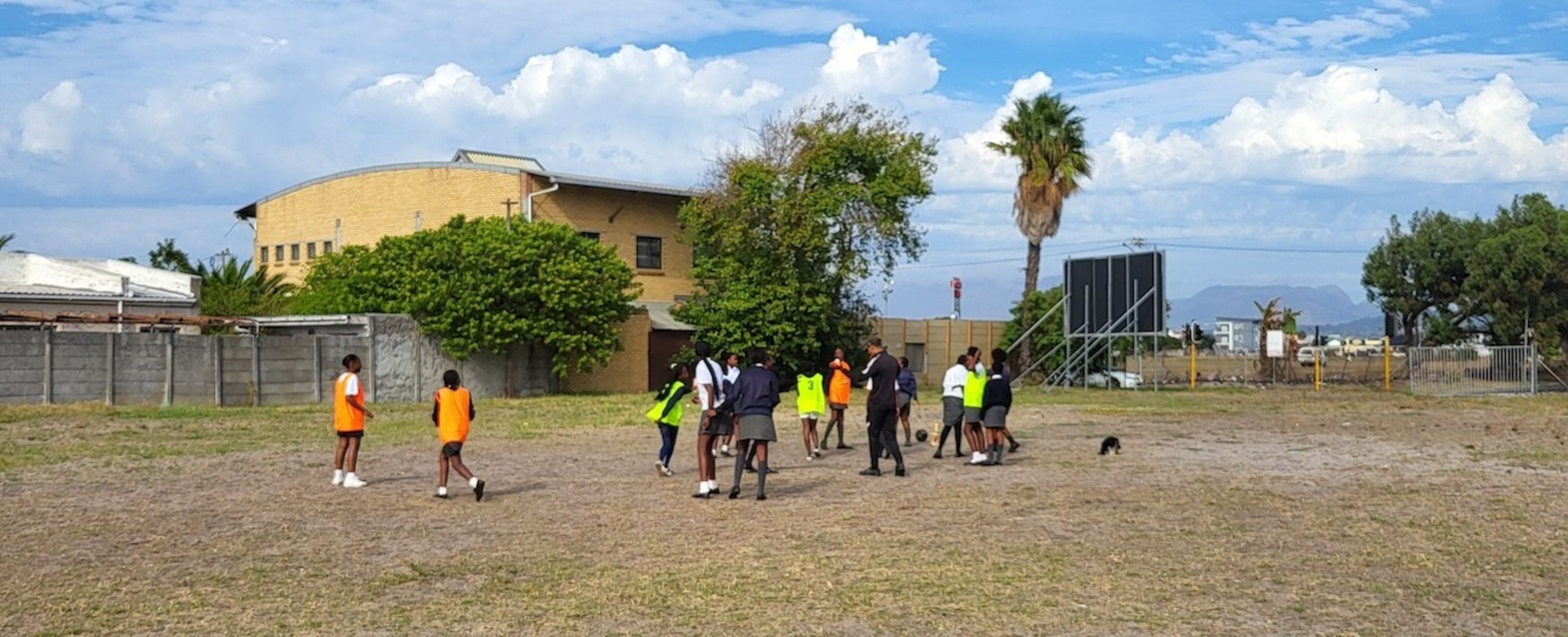 Fußballplatz Südafrika