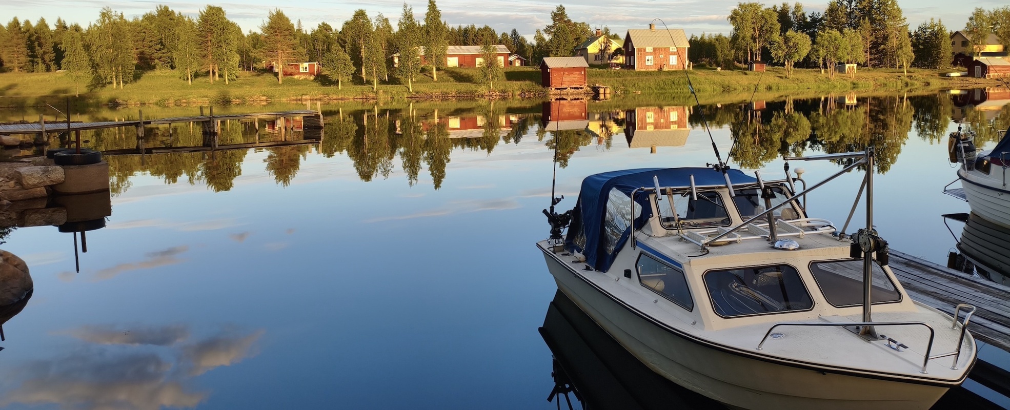Flussufer in Schweden