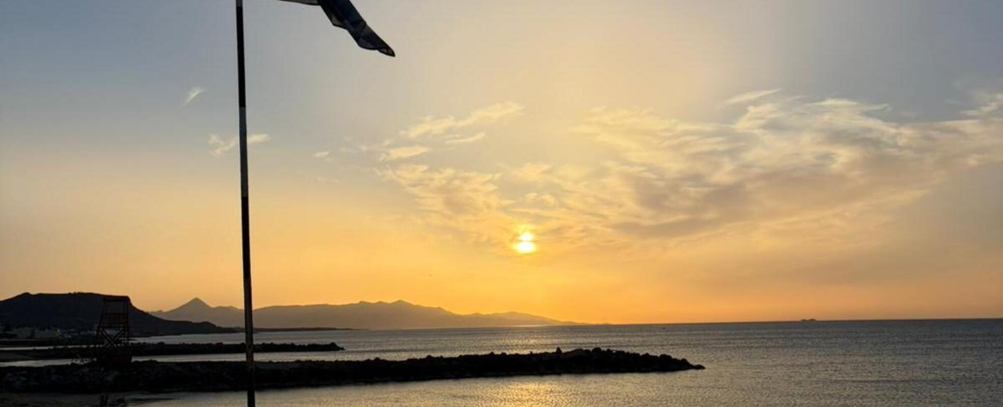 Sonnenuntergang auf Kreta