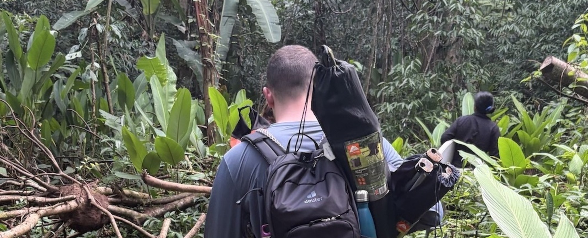 Luis im Regenwald Costa Ricas