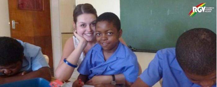 Freiwilligenarbeit mit Kindern mit Behinderung Namibia