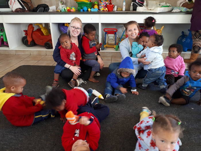Report from the childcare in South Africa