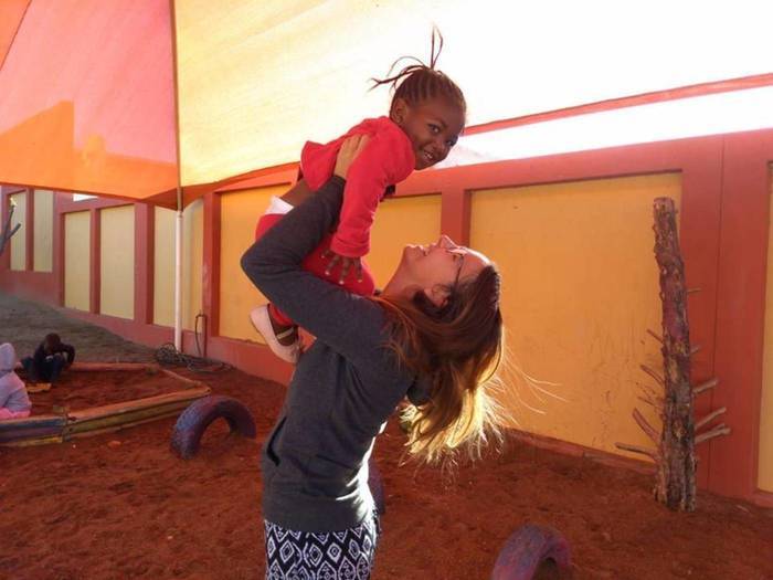 Report from the childcare in Namibia