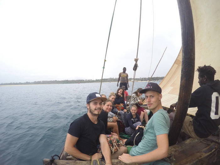 Sailing trip in Tanzania