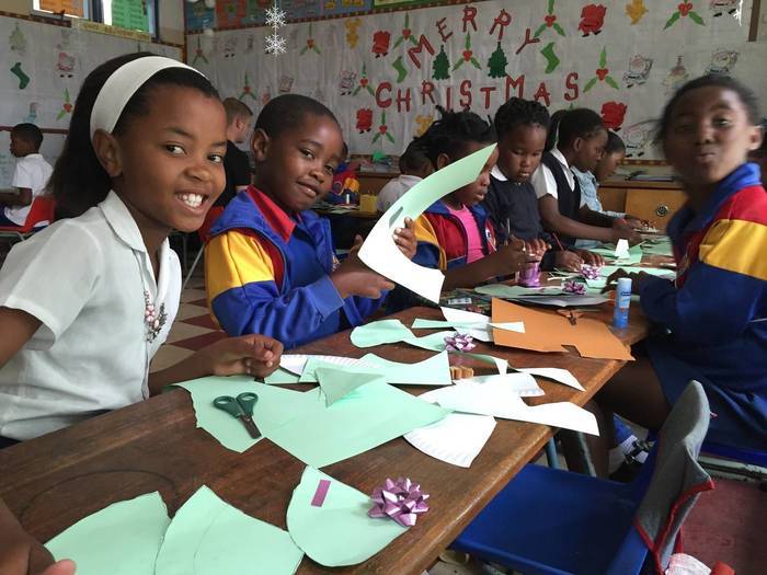 Experience report from a primary school in South Africa