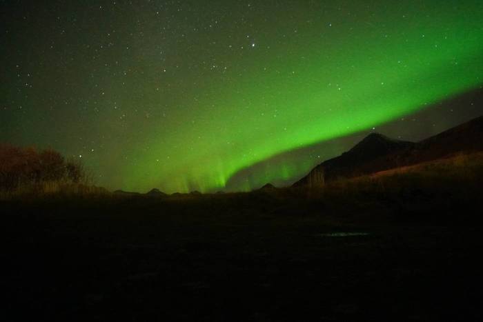 Nordlichter in Island