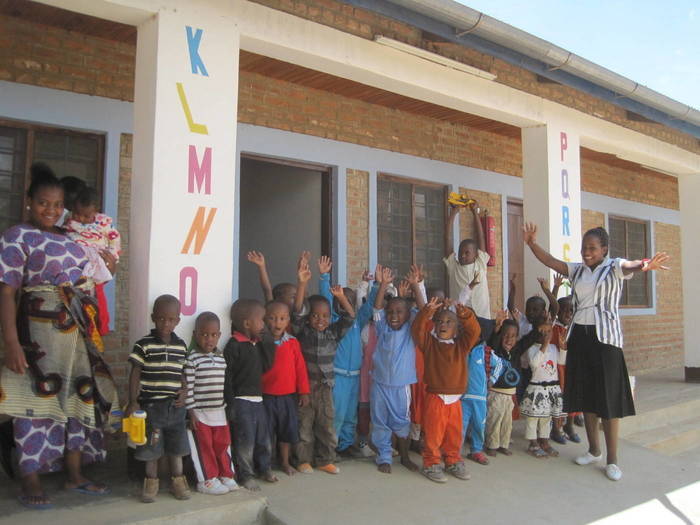 Kindertagesstätte in Tansania