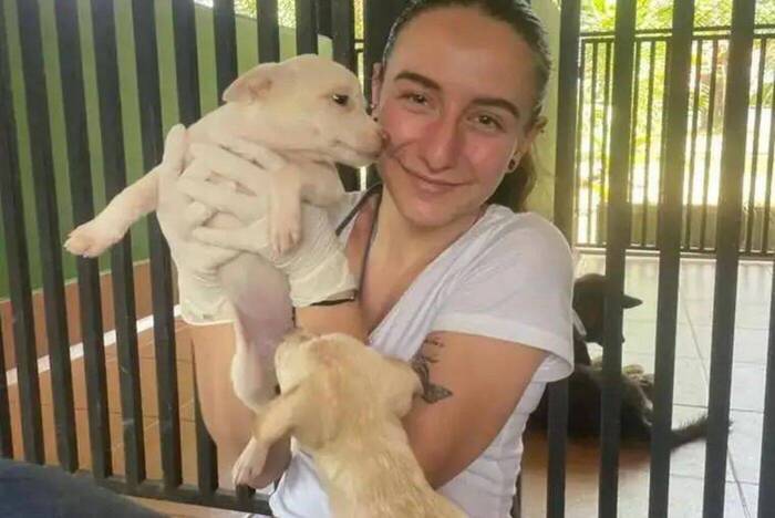 Freiwilligenarbeit im Tierschutz-Unterricht in Thailand