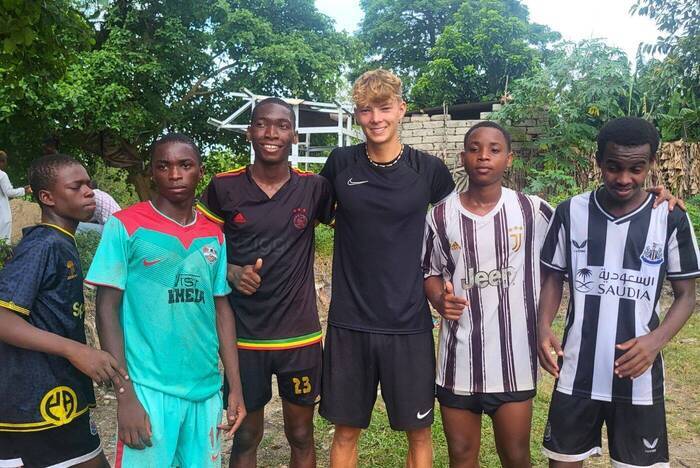 Sansibar Fußball Gruppenbild