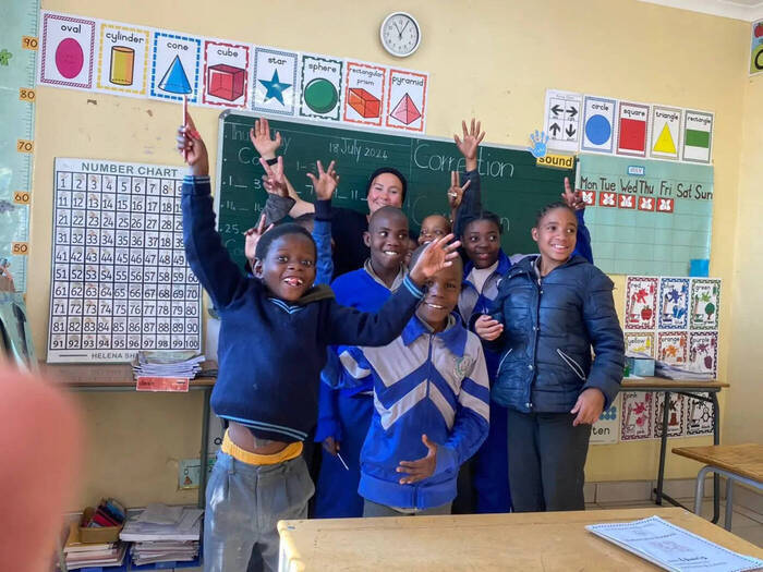 Grundschule Namibien Volunteer