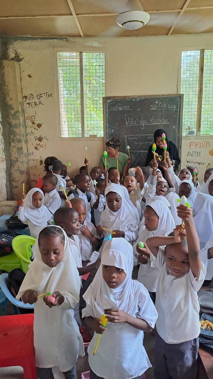 Kindergarten auf Sansibar