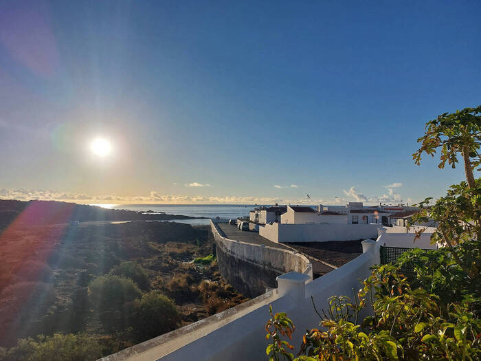 Ausblick Unterkunft Teneriffa