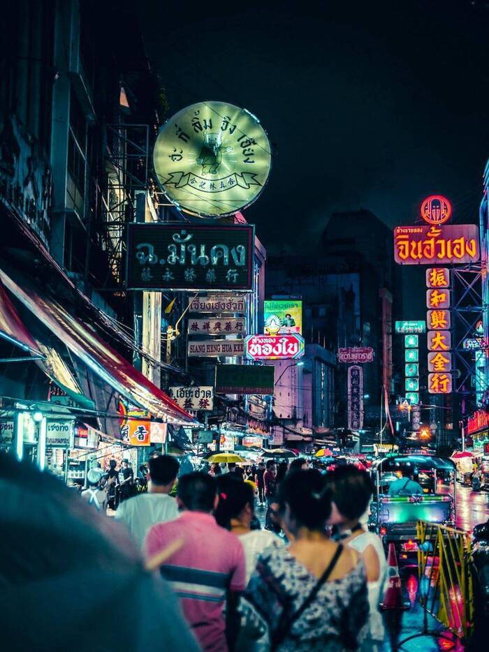 Bangkok bei Nacht