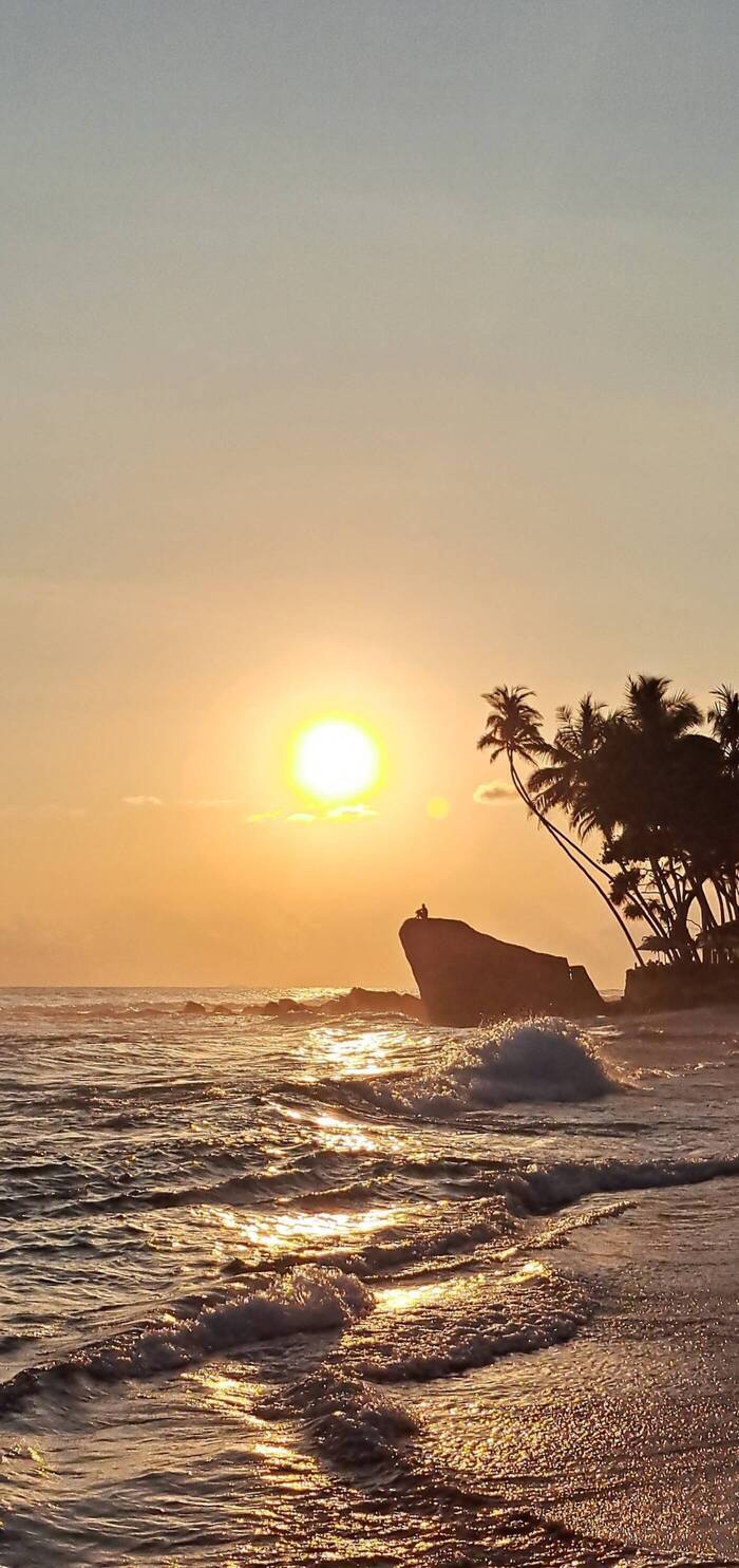 Strand auf Sri Lanka