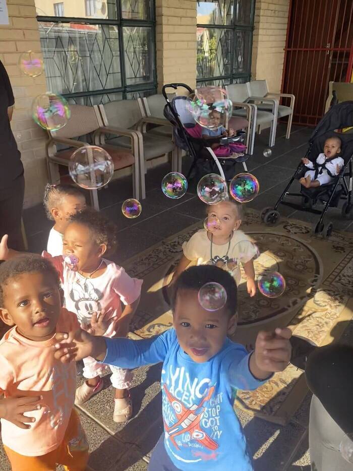 Kinder im Children Center Afrika