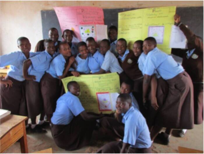 Mädchenschule in Tansania