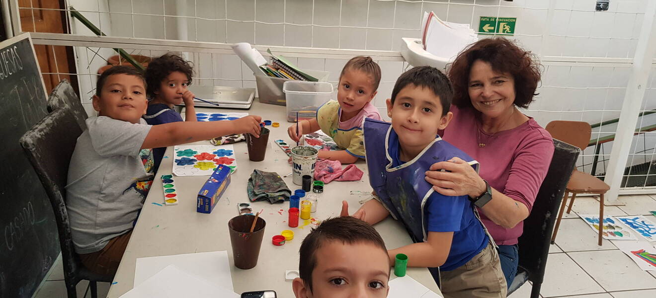Social work with children in San José