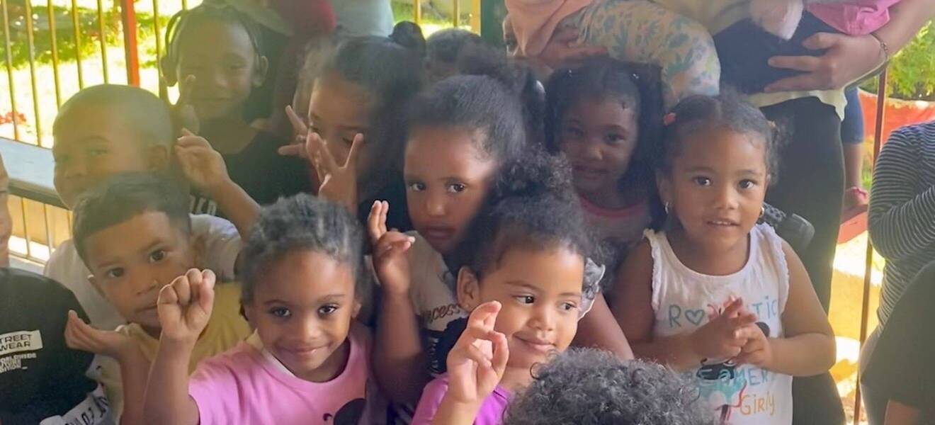 Kinder aus dem Children Center in Südafrika