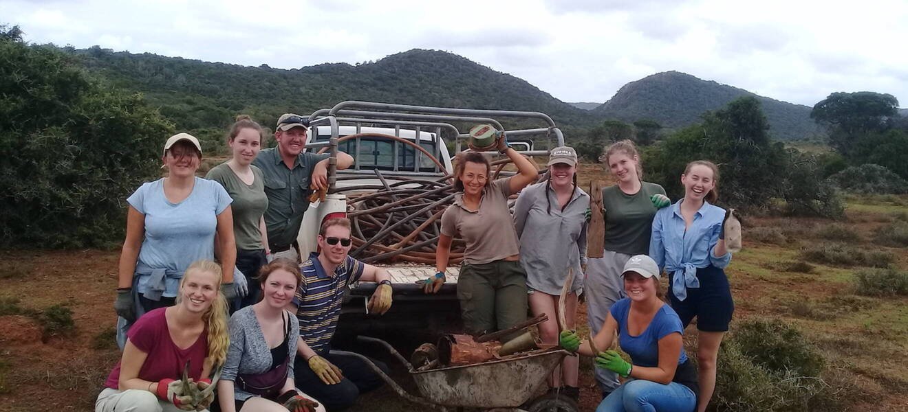 Volunteers in Afrika