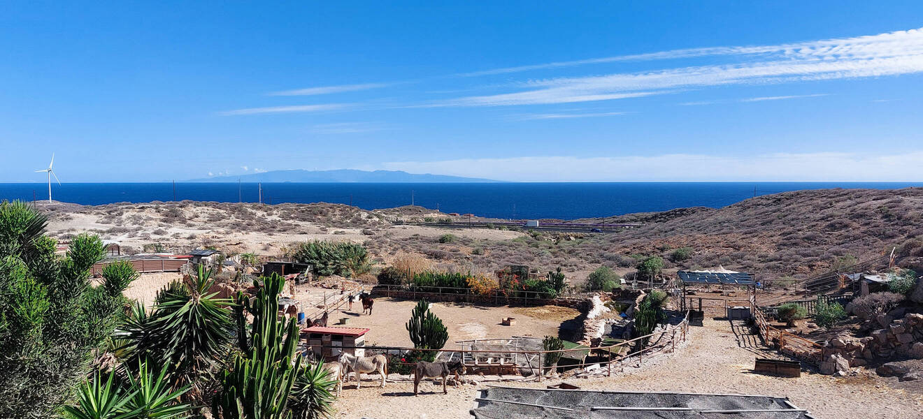 Ausblick über die Farm