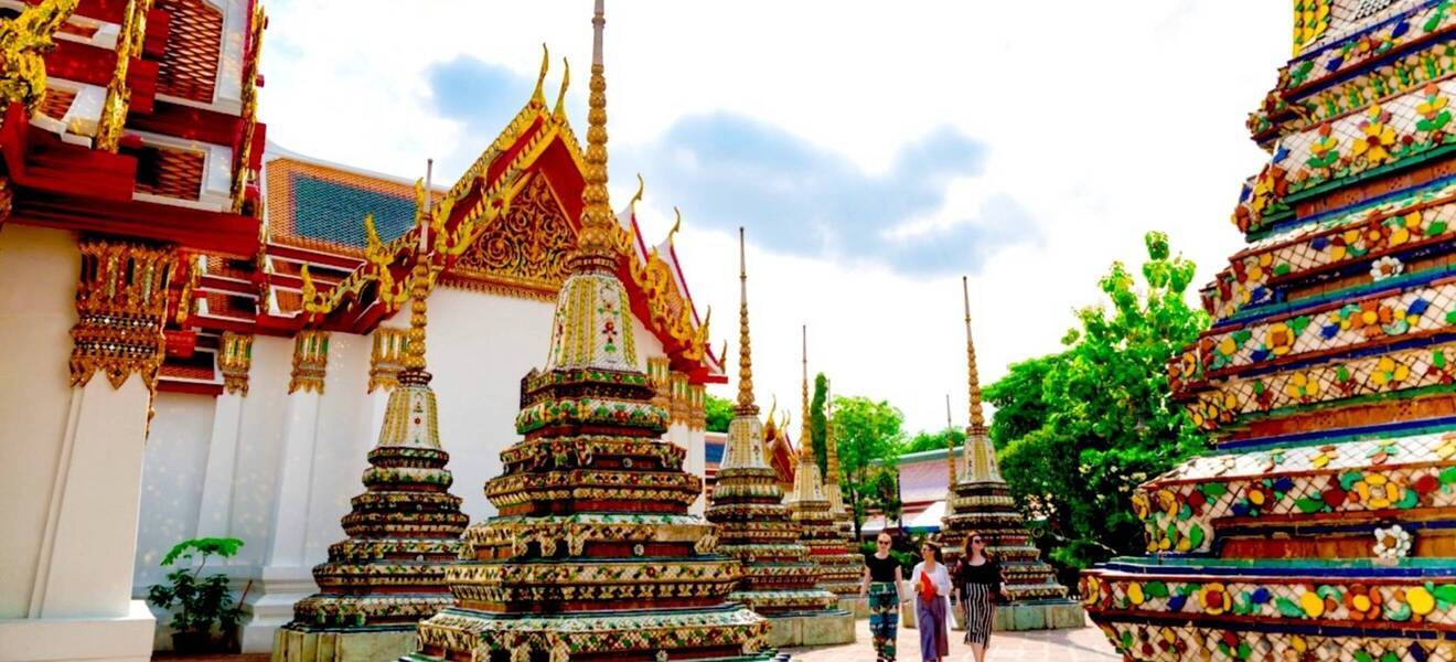 Tempel in Bangkok, Thailand