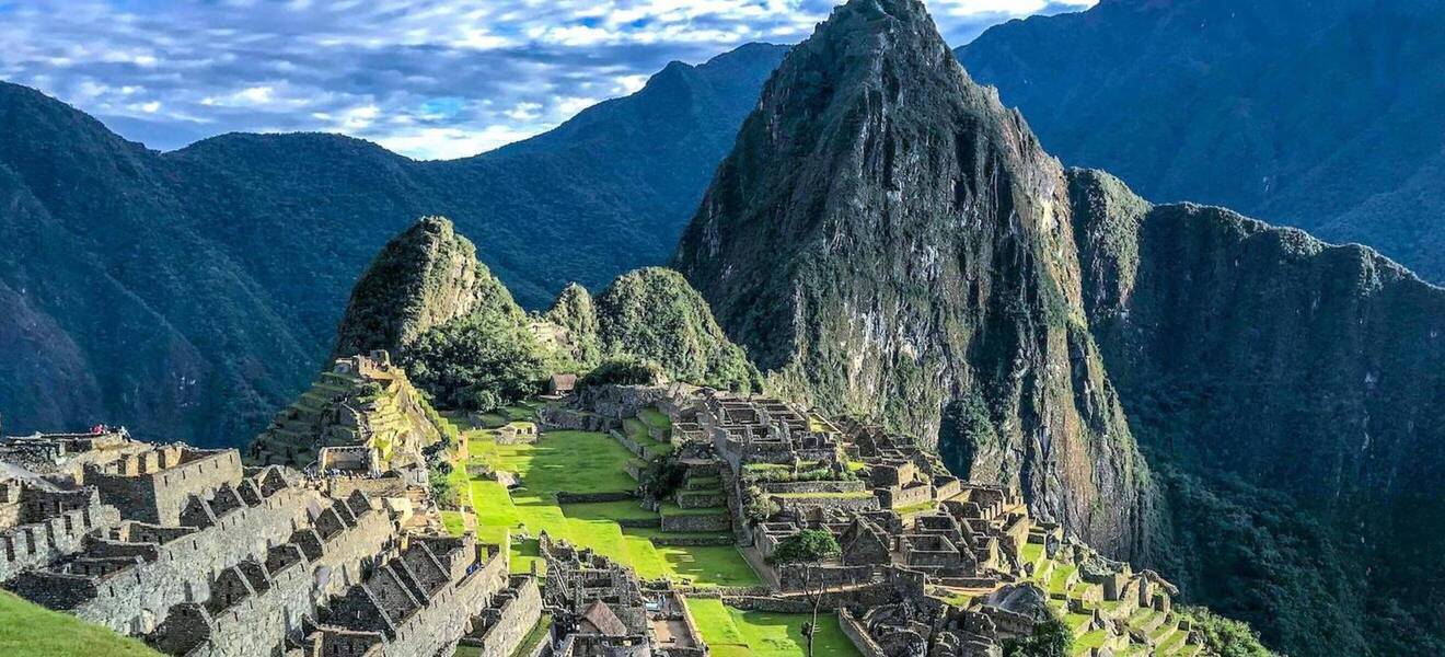 Atemberaubender Blick auf Machu Picchu, Peru