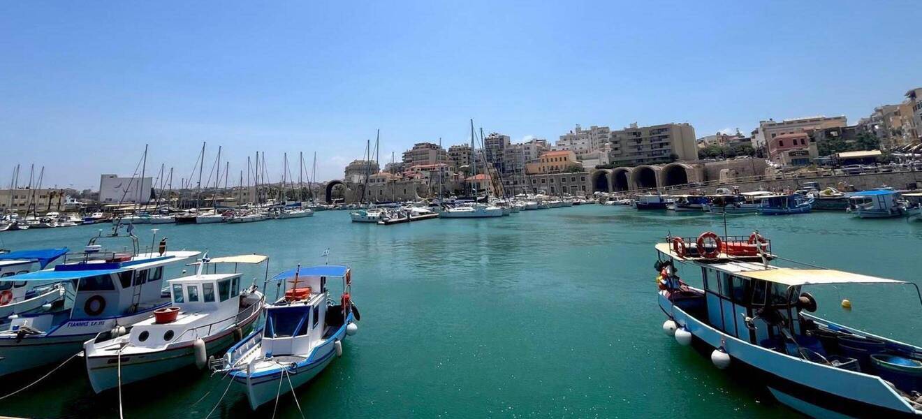 Hafen auf der Insel Kreta