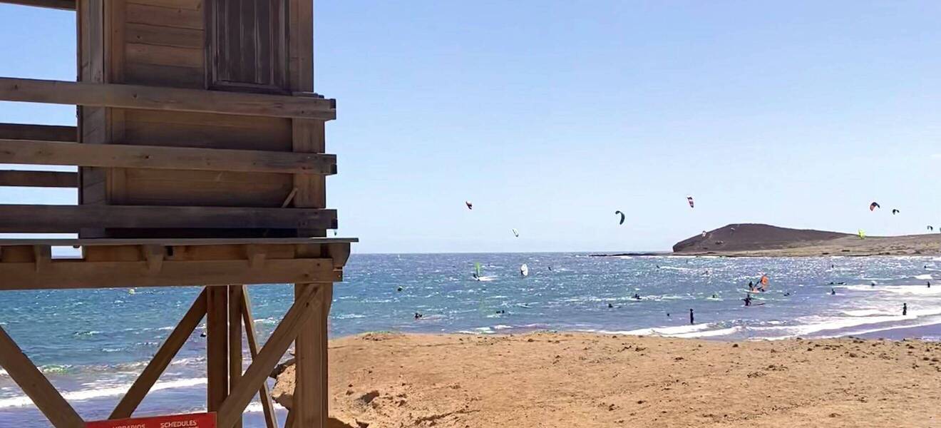 Strand bei der Unterkunft