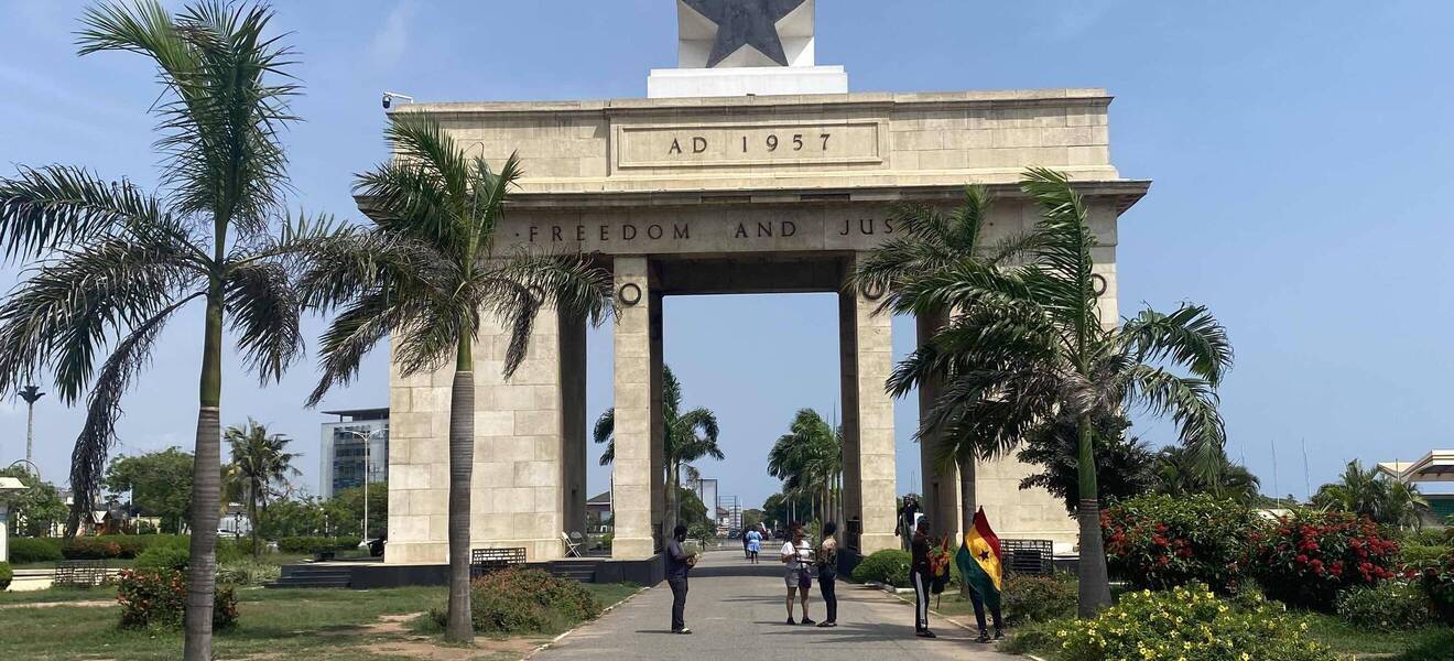 Platz der Unabhängigkeit in Accra, Ghana