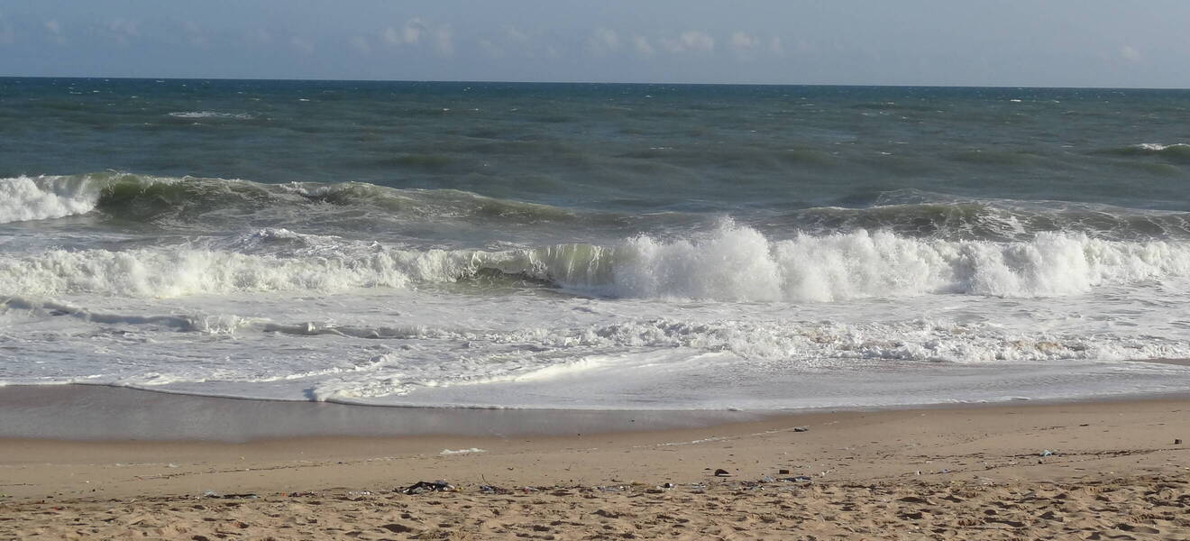 Strand in Ghana