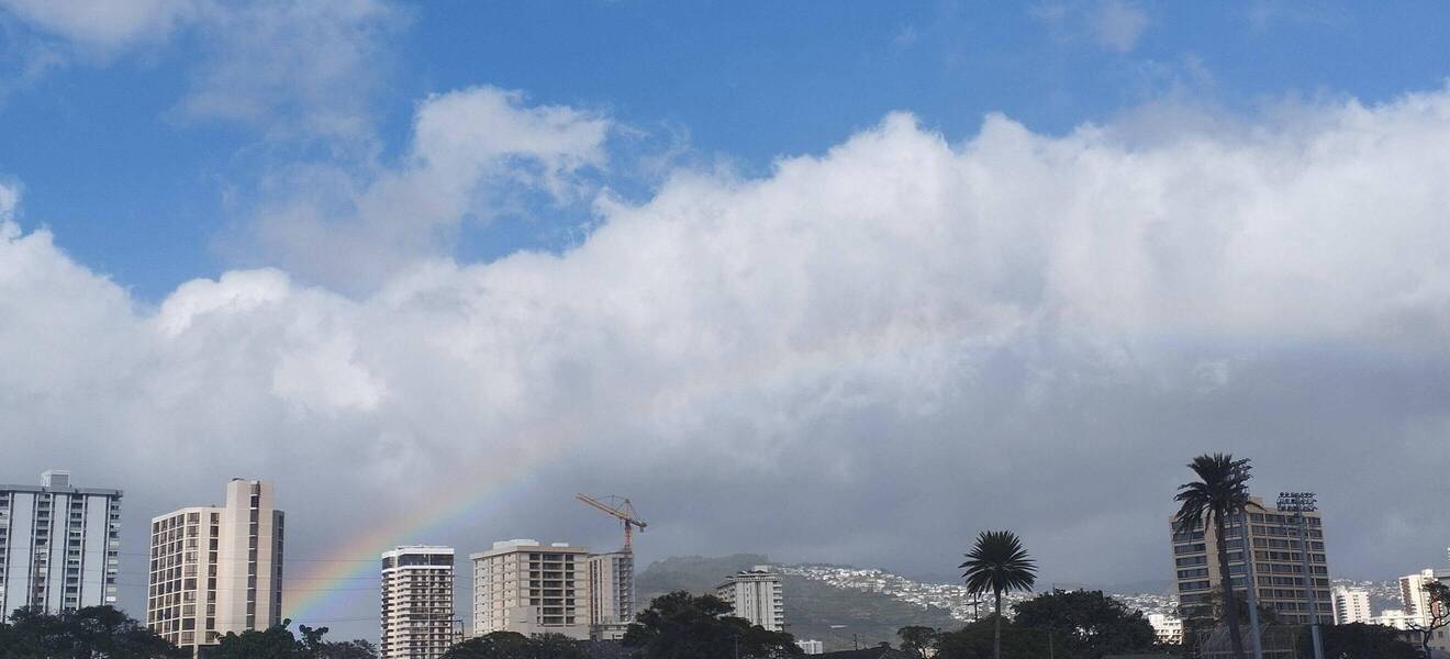 Regenbogen auf Hawaii
