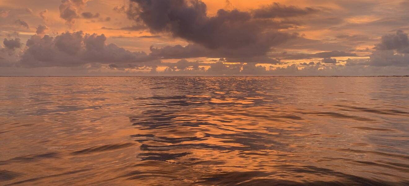 Sonnenuntergang am Strand von Costa Rica