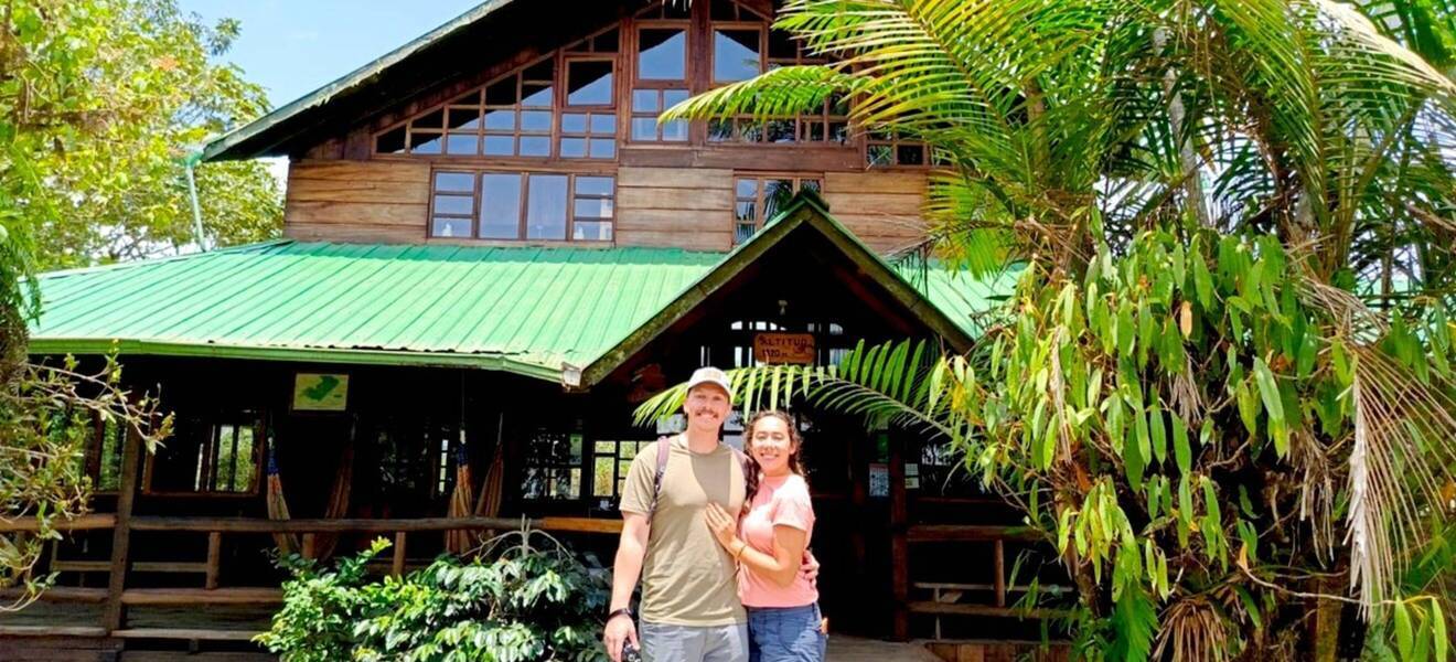 Volunteers in der Eco Lodge Ecuador