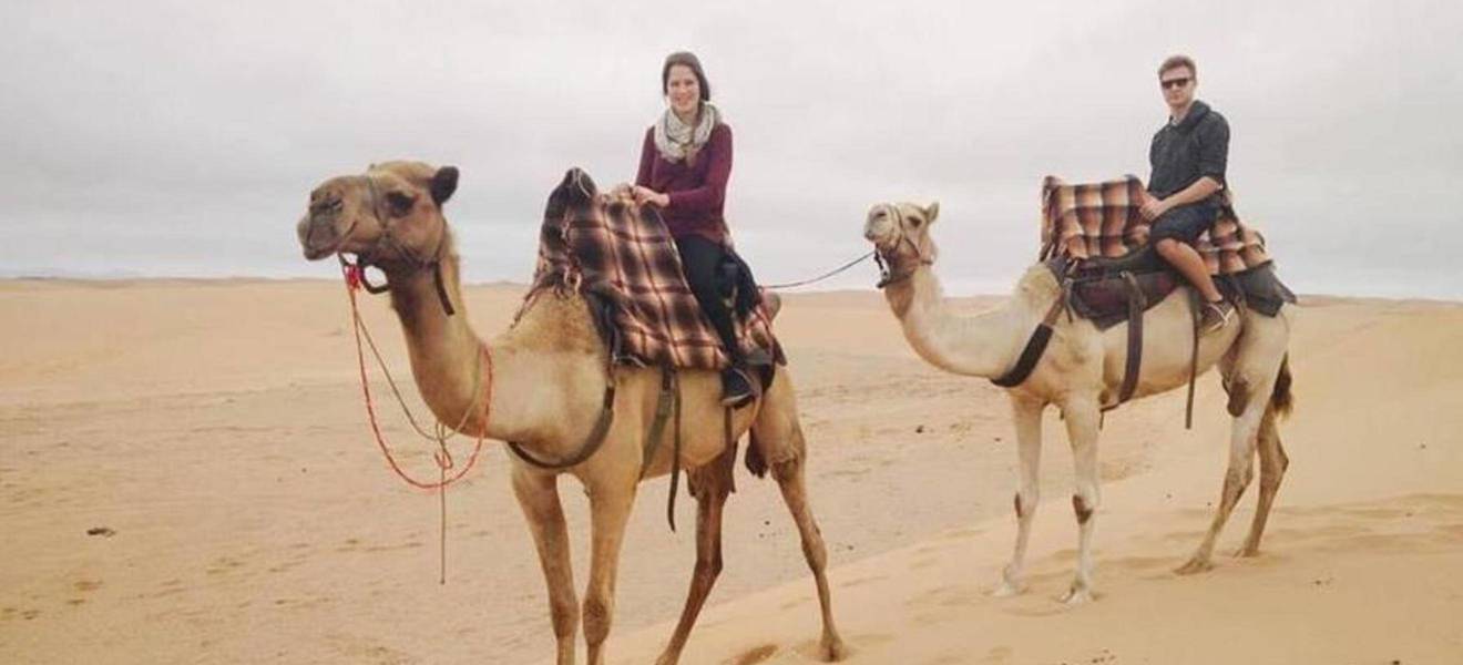 Andreas Zeit in Namibia
