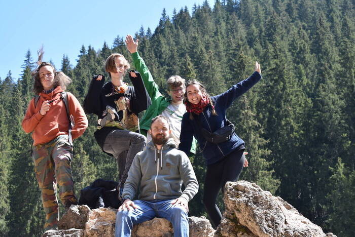 Rumänien Gruppenbild