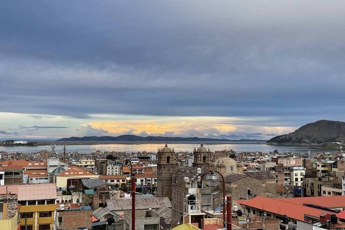 Ausblick über Cusco