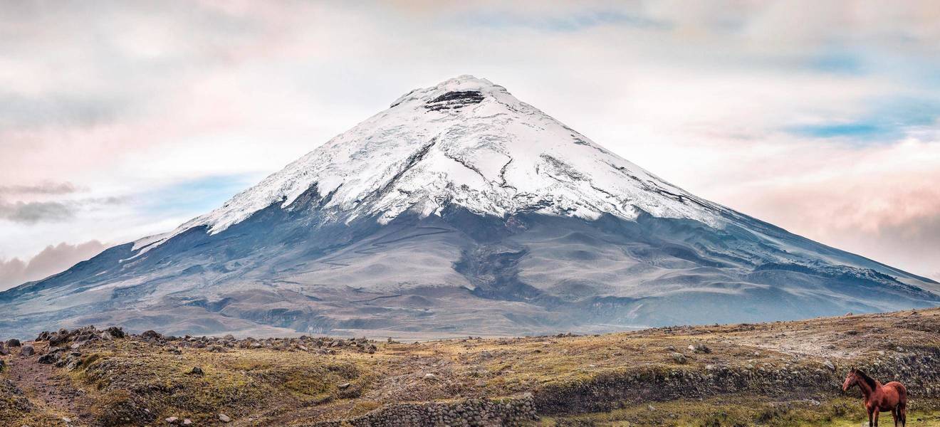 Am Fuße des Cotopaxi in Quito