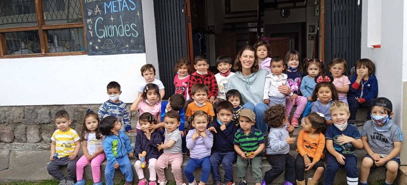 Freiwilligenarbeit in einem Kindergarten in Quito