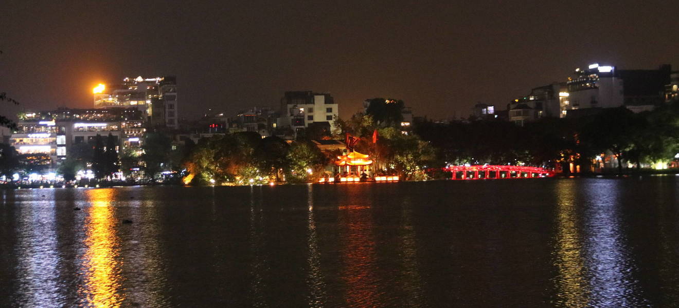 Ankunft in Hanoi